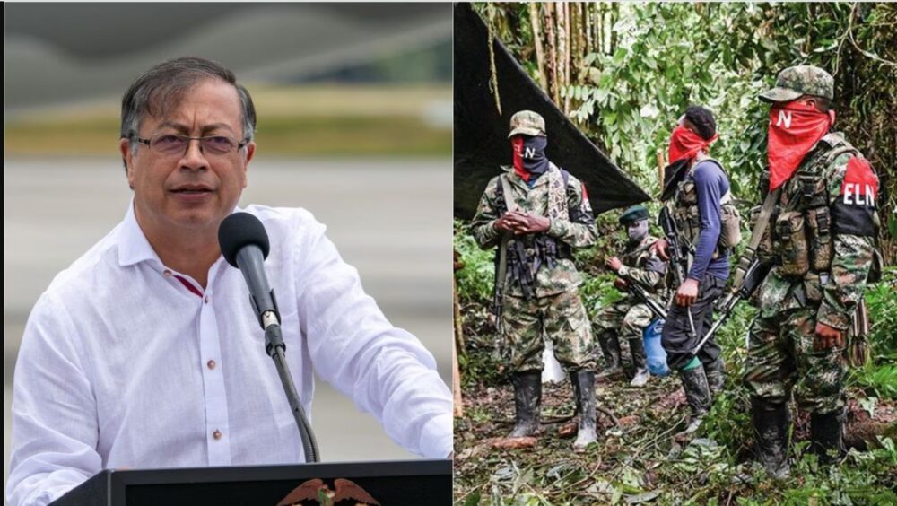 Gustavo Petro exhorta al ELN a un cese al fuego