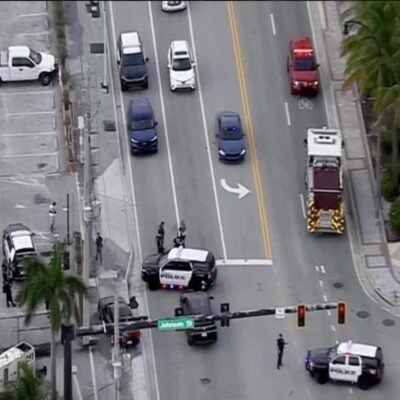 Tiroteo en Miami deja varios heridos, entre ellos tres menores.