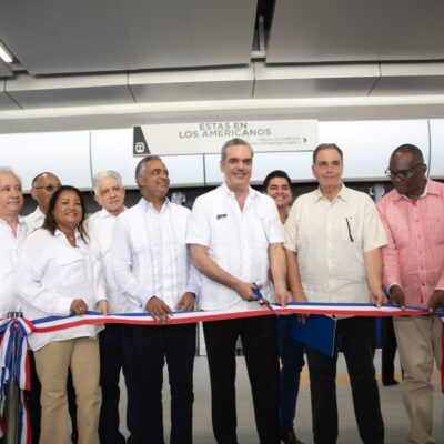 Luis Abinader inauguró más de 8 obras en un solo fin de semana
