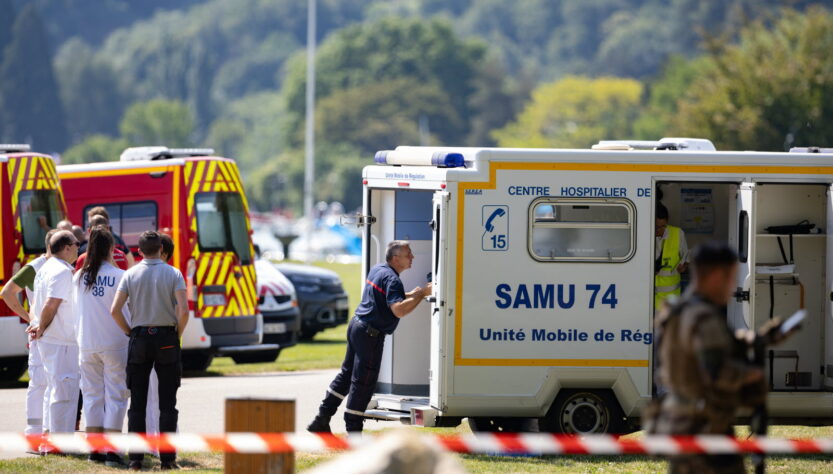 Francia: apuñalan a 4 niños pequeños en un parque