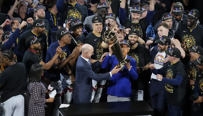 Denver de fiesta, los Nuggets ganan su primer título