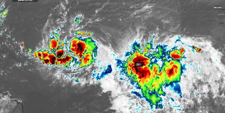 Tormenta tropical ´Bret´en el Atlántico podría convertirse en huracán
