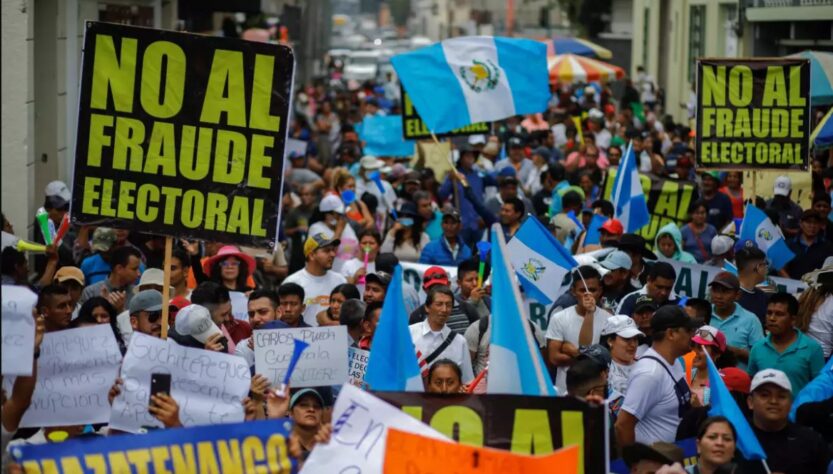 OEA analizará informe preliminar sobre elecciones en Guatemala