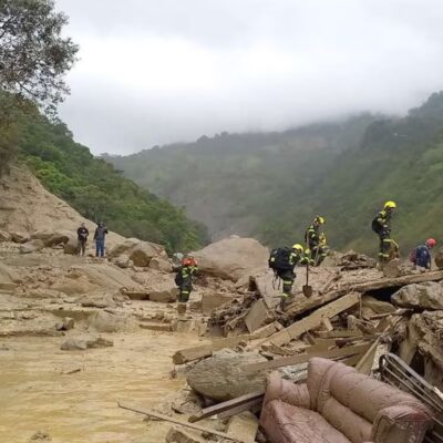 Avalancha en Cudinamarca, Colombia deja varios muertos y desaparecidos