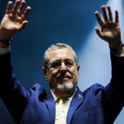 Bernardo Arévalo, ganador de las elecciones en Guatemala