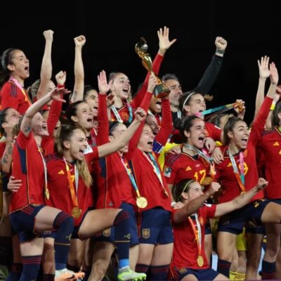 Selección de España se convierte en la ganadora del Mundial Femenil