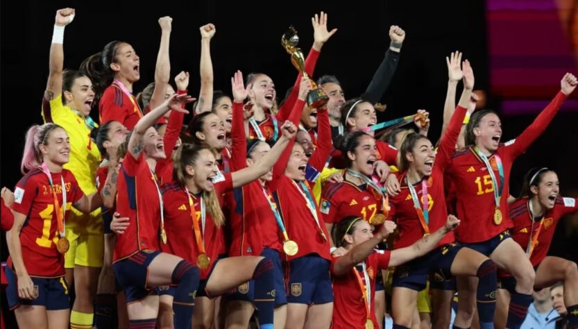 Selección de España se convierte en la ganadora del Mundial Femenil