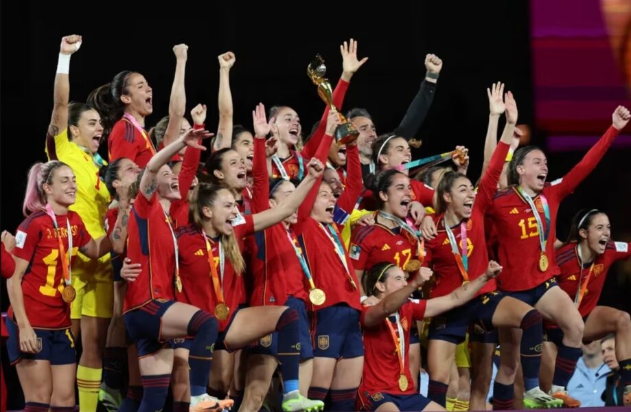 Selección de España se convierte en la ganadora del Mundial Femenil
