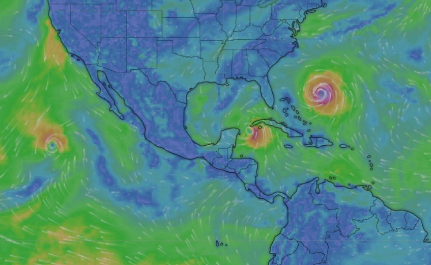 Tormenta tropical Idalia se acrecenta, podría convertirse en fuerte huracán
