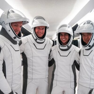 Misión Crew-7 de SpaceX llega a su destino en estación espacial