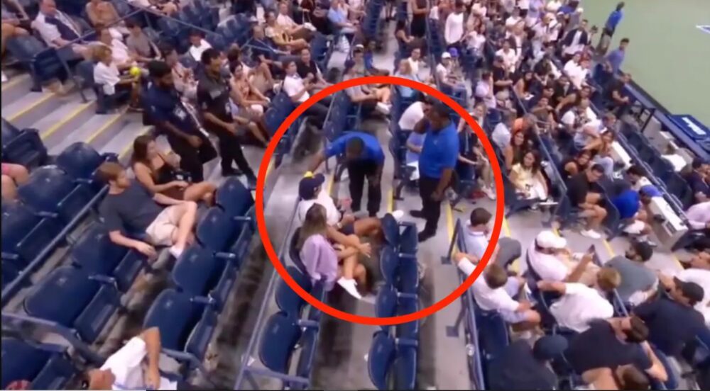 Expulsan a espectador en el US Open por decir una frase relacionada con Hitler