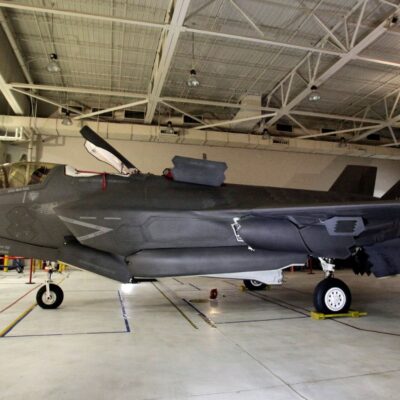 Encuentran restos de avión caza F-35 perdido tras eyección de piloto