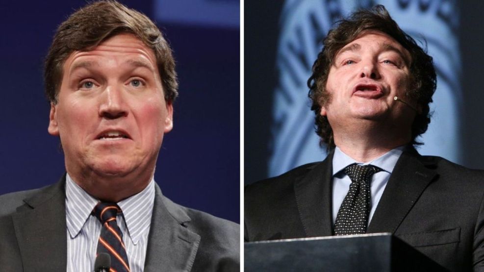 Entrevista de Tucker Carlson a Milei logra millones de visualizaciones en X