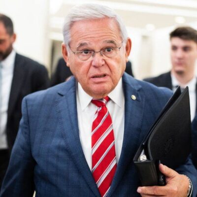 Bob Menéndez acusado de fungir como «agente extranjero» de Egipto