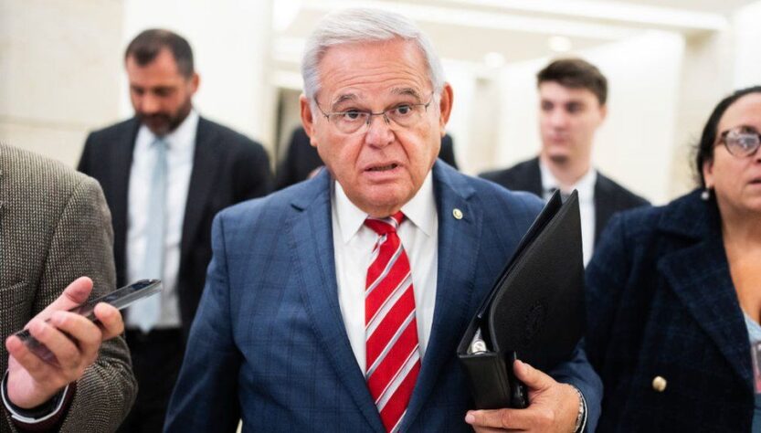 Bob Menéndez acusado de fungir como «agente extranjero» de Egipto