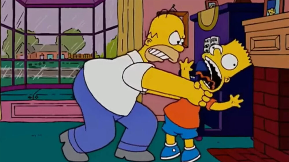 “Me quiero volver chango”: la razón por la cual Homero ya no estrangulará a Bart