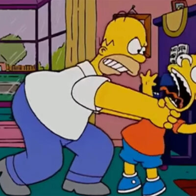 “Me quiero volver chango”: la razón por la cual Homero ya no estrangulará a Bart
