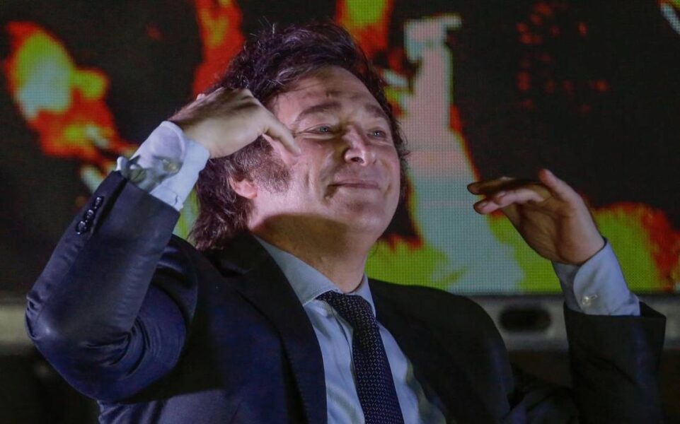 Javier Milei es electo como nuevo presidente de Argentina