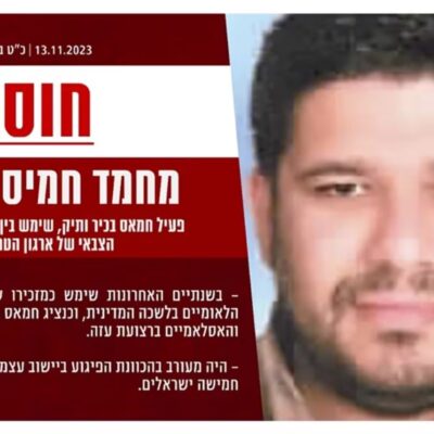 Ejército Israelí abate a cinco líderes de Hamas en Gaza