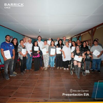 Barrick Chile entrega Estudio de Impacto Ambiental y cumple con el proyecto de cierre de Pascua junto a la comunidad