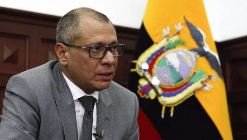 Hospitalizan a Jorge Glas, se sospecha intento de suicidio