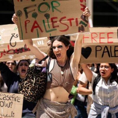 Protestas Propalestina van en aumento en universidades de EU