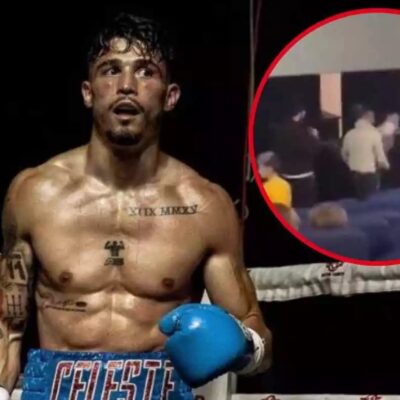 Boxeador profesional mete golpiza a agresor en una sala de cine en León