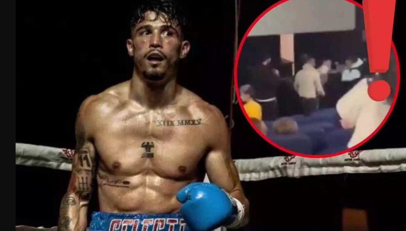 Boxeador profesional mete golpiza a agresor en una sala de cine en León