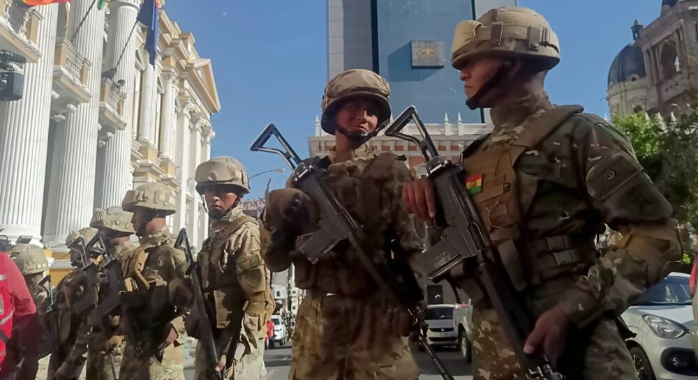 Se da un intento de golpe de estado en Bolivia