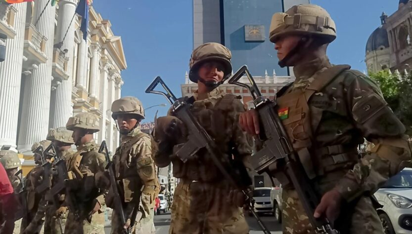 Se da un intento de golpe de estado en Bolivia