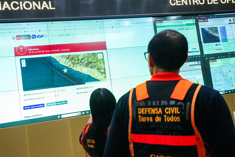 Perú: Temblor sacude el sur de Perú sin causar daños