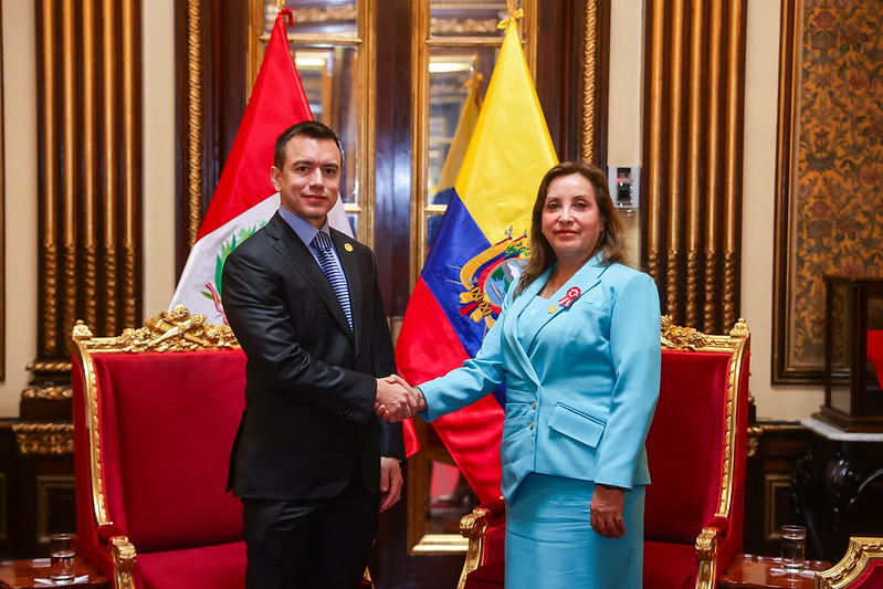 Perú: Presidenta Boluarte planea visita oficial a Ecuador para acto de investidura presidencial