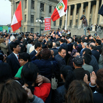 Sexto día de protesta en una universidad de Perú, alumnos reclaman atención urgente a sus demandas