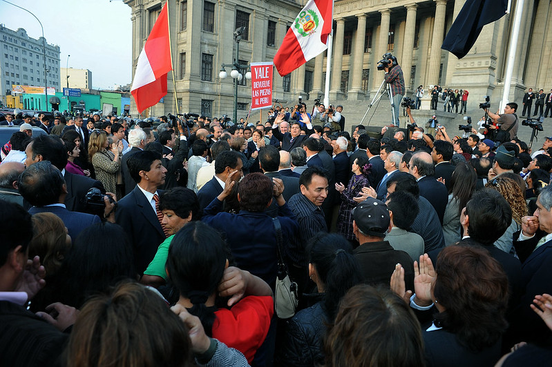 Sexto día de protesta en una universidad de Perú, alumnos reclaman atención urgente a sus demandas
