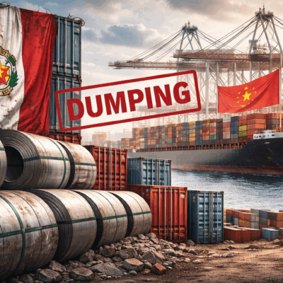 Desde 2020 se aprobaron 7 medidas antidumping a productos chinos: Indecopi entra a la recta final en el caso del alambrón