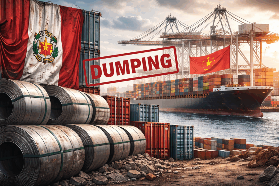 Desde 2020 se aprobaron 7 medidas antidumping a productos chinos: Indecopi entra a la recta final en el caso del alambrón