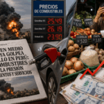 Guerra en Medio Oriente ya golpea el bolsillo en Perú: suben los precios en combustibles, alimentos y servicios